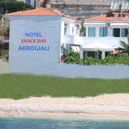 Akrogiali Hotel Plomari Extérieur photo