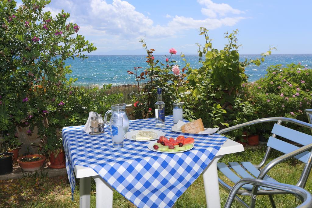 Akrogiali Hotel Plomari Extérieur photo